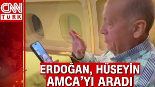 Cumhurbaşkanı Erdoğan metronun merdivenlerini yürüyerek çıkan Hüseyin Bayraktar'la telefonda görüştü