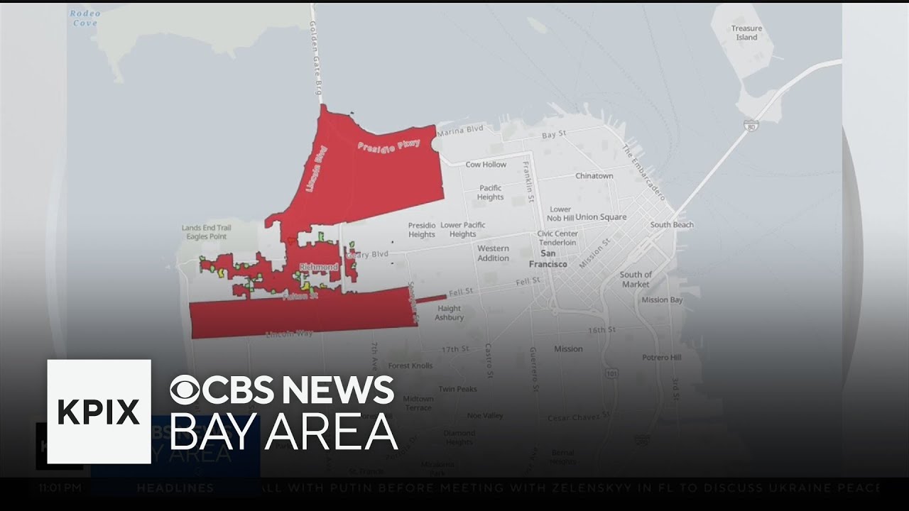 Power outage impacts thousands of customers in San Francisco