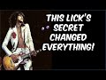 The Lick That Changed Everything – It’s Easy if you Know the Secret