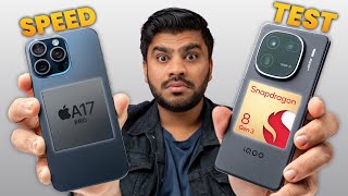 Iqoo 12 Vs Iphone 15 Pro Max Sd 8Gen3 Vs A17 Pro Speed Test Comparison