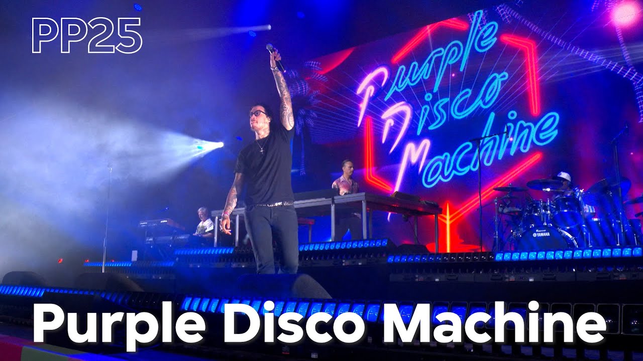 Purple Disco Machine - live at Pinkpop 2025 (feat ÁSDÍS, Moss Kena & Julian Perretta)