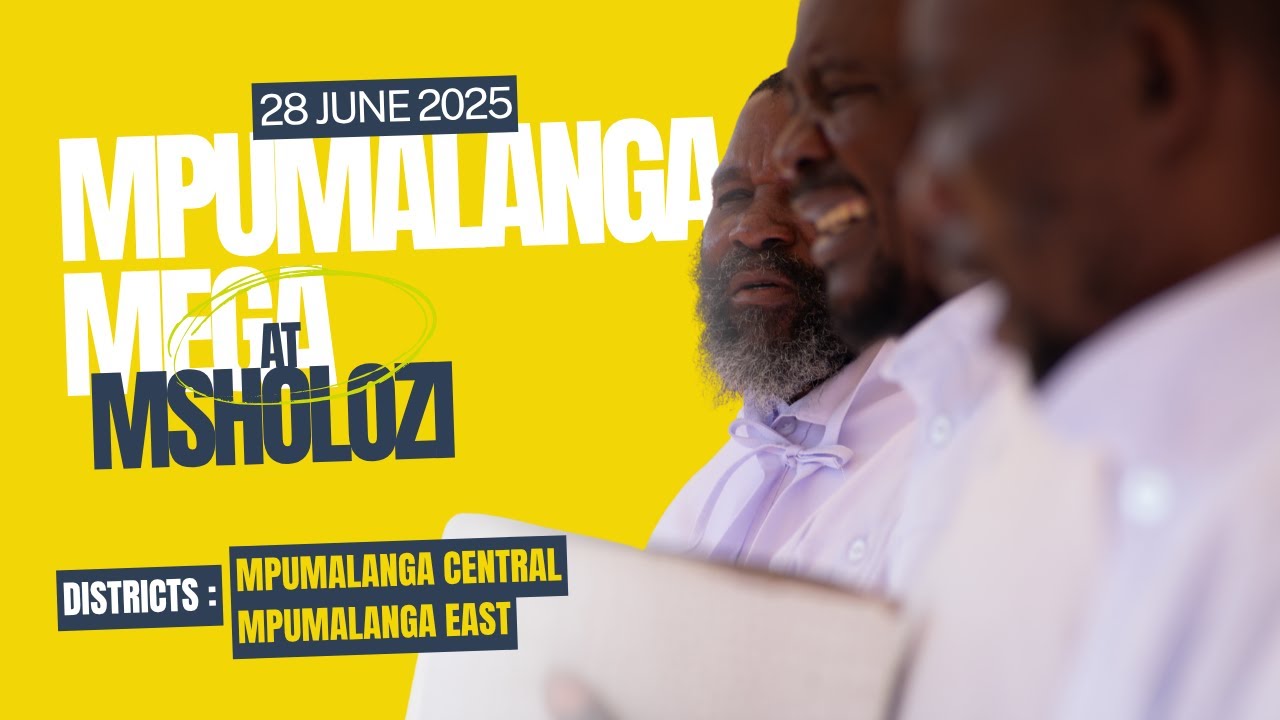 The African Apostolic Church: GNP | Mpumalanga Mega District at Msholozi