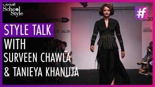 Style Talk With Bollywood Actress Surveen Chawla Lakme Fashion Week - Winter Festive 2015