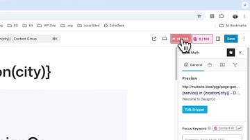 WordPress Page Generator Pro: SEO Integration
