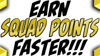 Earn Squad Points Faster! (How you earn Squad Points in Ghosts)