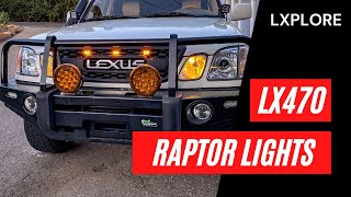 Easiest way to add Raptor Lights! #garagealpha #100serieslandcruiser #lx470
