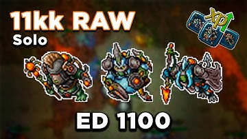 Quaras Podzilla Solo - 11kk Raw 1.2kk Profit - Ed 1100 - 1 Dmg Prey