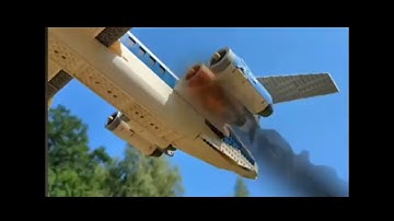Can I Recreate Plane Crashes EXACTLY Where They Happened In Lego 