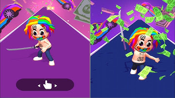 6ix9ine Runner | Normal Mode | Gameplay Walkthrough #1