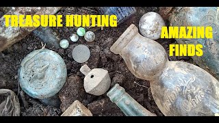 Treasure Hunting Ohio - AMAZING FINDS - Bottle Digging - Soda \& Milk Bottles - History Channel