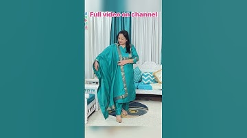 Suit From Saree| Kurta set From Saree| Saree to Suit| Reuse Old Saree |Saree Reuse Ideas | #Shorts