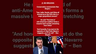 Conservative commentator Ben Shapiro's views on Trump & SCO.  #newsupdate#trump#trending#pmmodi#sco