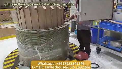 Chinese floor type vertical winding machine for power transformer coil winding