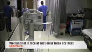 Woman shot in the face during auction near Greeneville TN