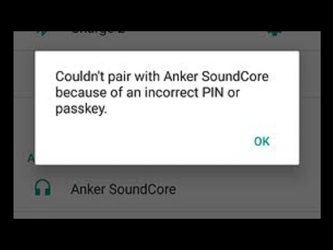 How to fix Couldn't Pair With Bluetooth Because Of An Incorrect Pin Or Passkey | incorrect PIN Pass