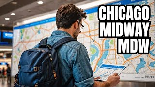 EXPLORE Chicago Midway MDW AIRPORT LIKE A PRO! 🇺🇸