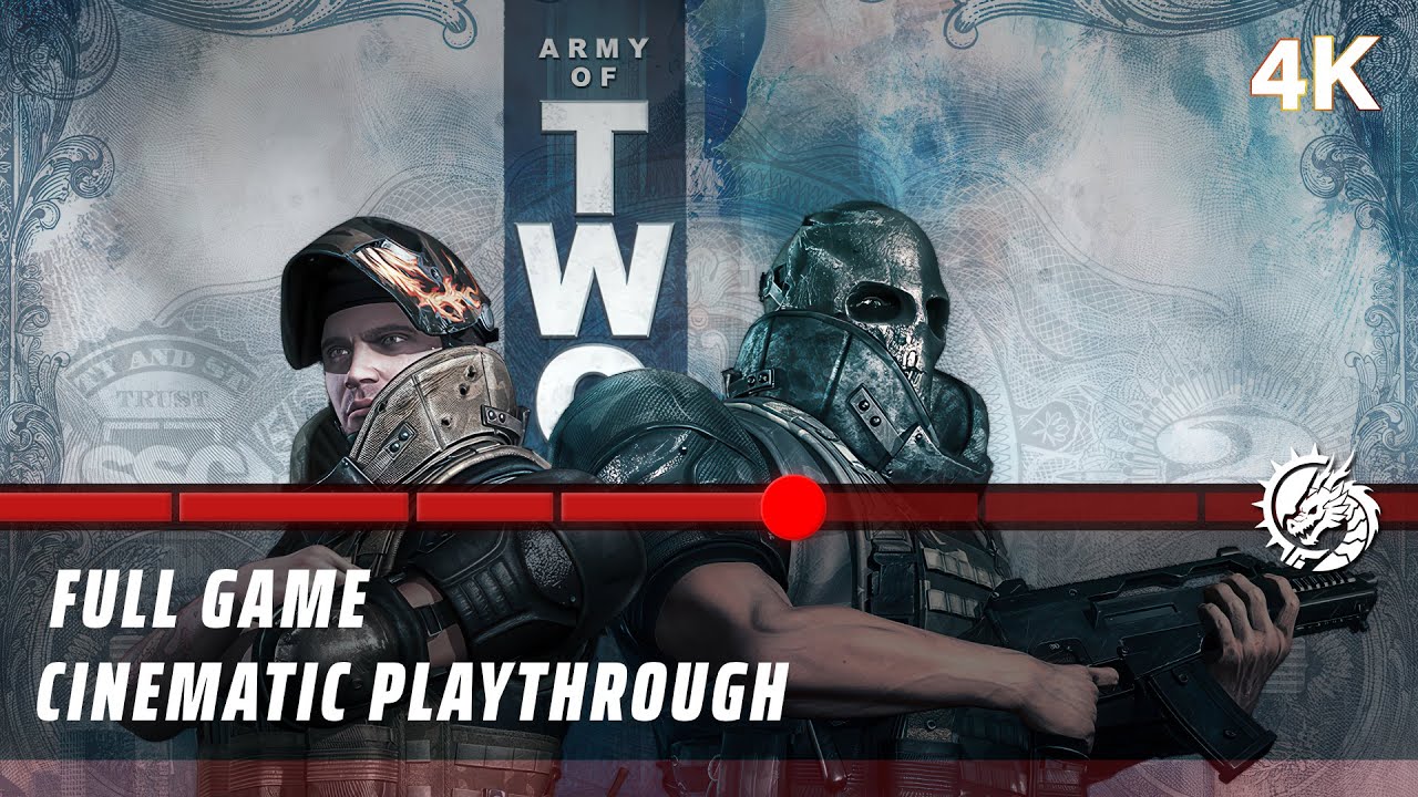 Army of Two Full Game Cinematic Playthrough | 4K 60FPS [No Commentary]