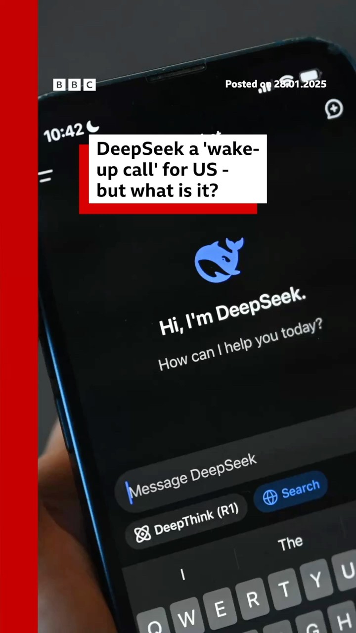 What is DeepSeek? #DeepSeek #AI #BBCNews