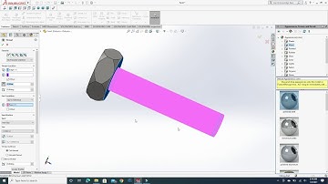 nut & bolt ||assembly|| and ||animation|| on SOLIDWORKS