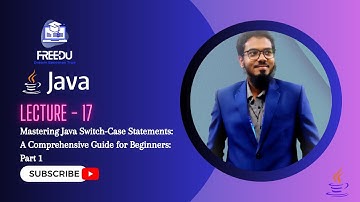 Mastering Java Switch Case Statements A Comprehensive Guide for Beginners Part 1 || Bangla