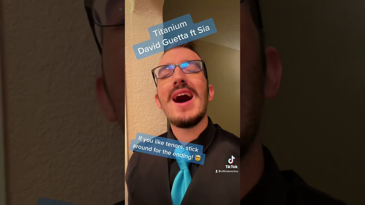 Titanium - David Guetta ft Sia | Mortius Snippet #shorts #sing