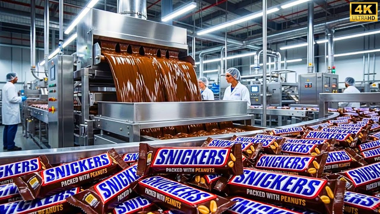 Inside the Snickers Factory: How Peanuts, Caramel and Chocolate Become the World’s #1 Bar