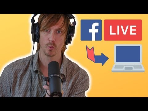 Vidéo: Pouvez-vous faire Facebook en direct depuis un ordinateur de bureau ?