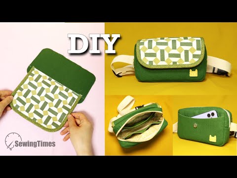 Ultimate Guide to Make Your Hip Pack❗How to Sew a Fanny Pack with Multiple Pockets