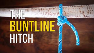 How to Tie the Buntline Hitch in UNDER 60 SECONDS | How to Tie a Hitch Knot