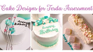 Cake Designs for Tesda Assessment (quick and easy) by July Gaceta 1,170 views 1 year ago 3 minutes, 14 seconds