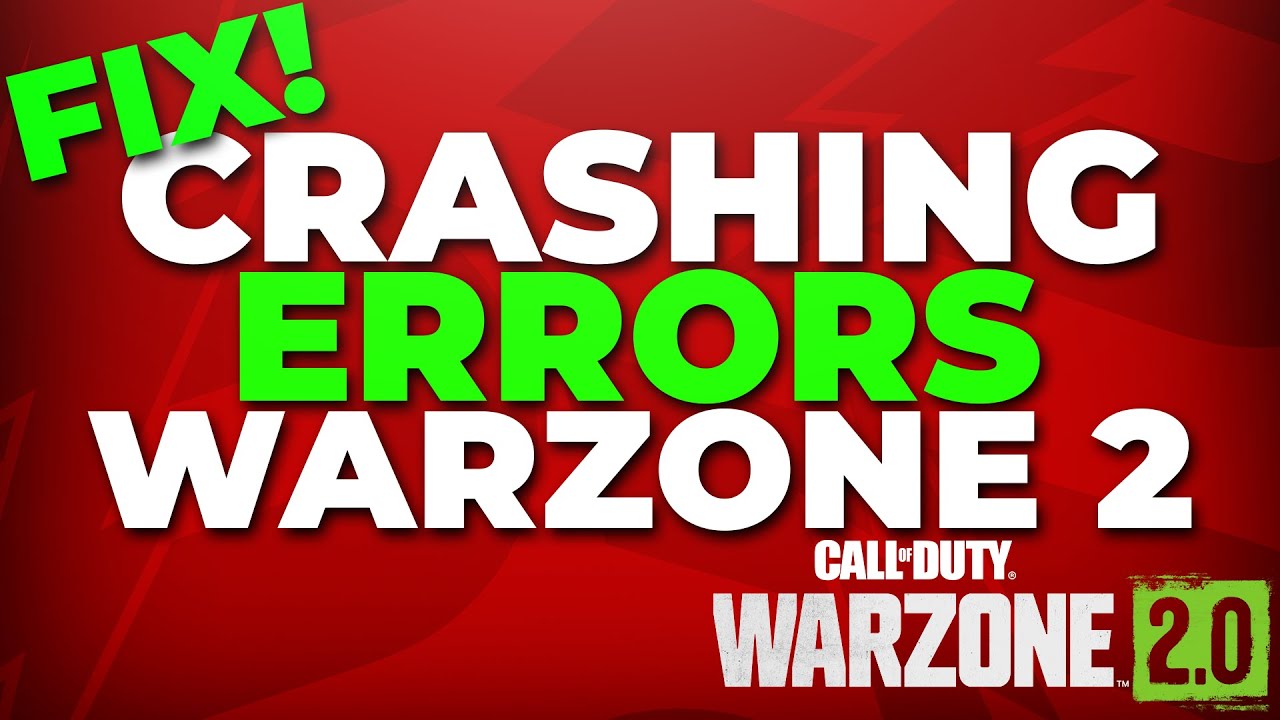 SOLVED] Warzone 2.0 Keeps Crashing on PC - Driver Easy