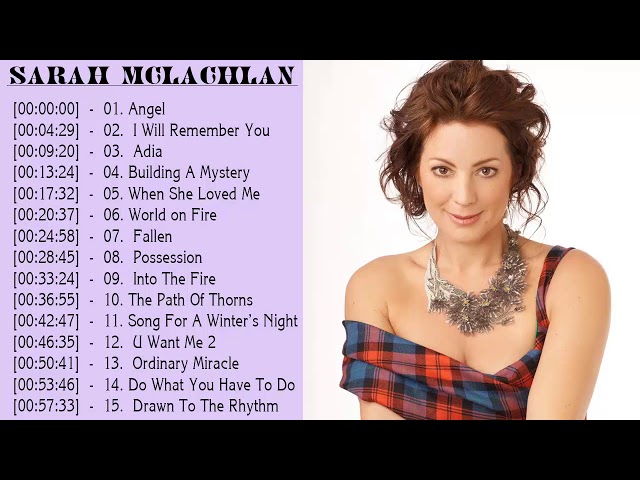 Sarah McLachlan Greatest Hits || Best Songs Of Sarah McLachlan class=