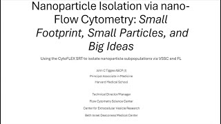 Nanoparticle Isolation via Nano Scale Sorting: Small Footprint, Small Particles, and Big Ideas