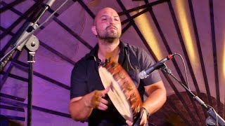 Aniene Festival2022 Tommaso Lenci Al Tamburello E Daniele Giumentaro Quadriglia