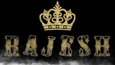 Rajesh Name Status video | New whatsapp status video | Ye Sirf Naam Nahi Brand Hai | Name status