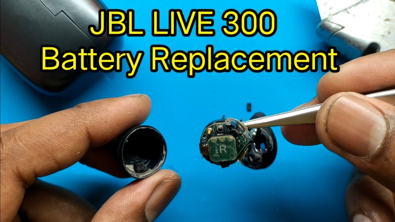 How to Replace the Battery in JBL Live 300 TWS Wireless Bluetooth Earbuds