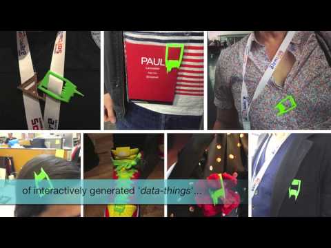 Data-Things: Digital Fabrication