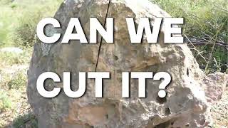 Day 32 of cutting BOB the rock in half !