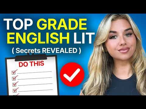 How To Write a Top Grade English Literature Paragraph