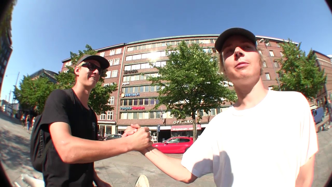 Helsinki Skateboarding spots with Onni Saltevo & Joel Juuso