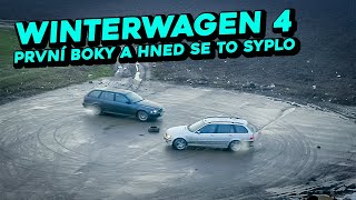 Winterwagen 4 - Jezdí to bokem Po 5 minutách se Báwo rozbilo