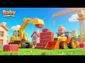 Baby Tractor Construction Adventure 🚜🏗️ | Kids Songs &amp; Nursery Rhymes