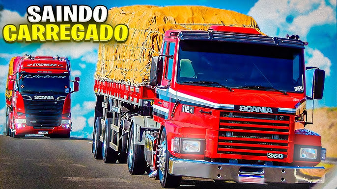 CAUSEI COM A SCANIA NA CARREATA DO GBN 😱 