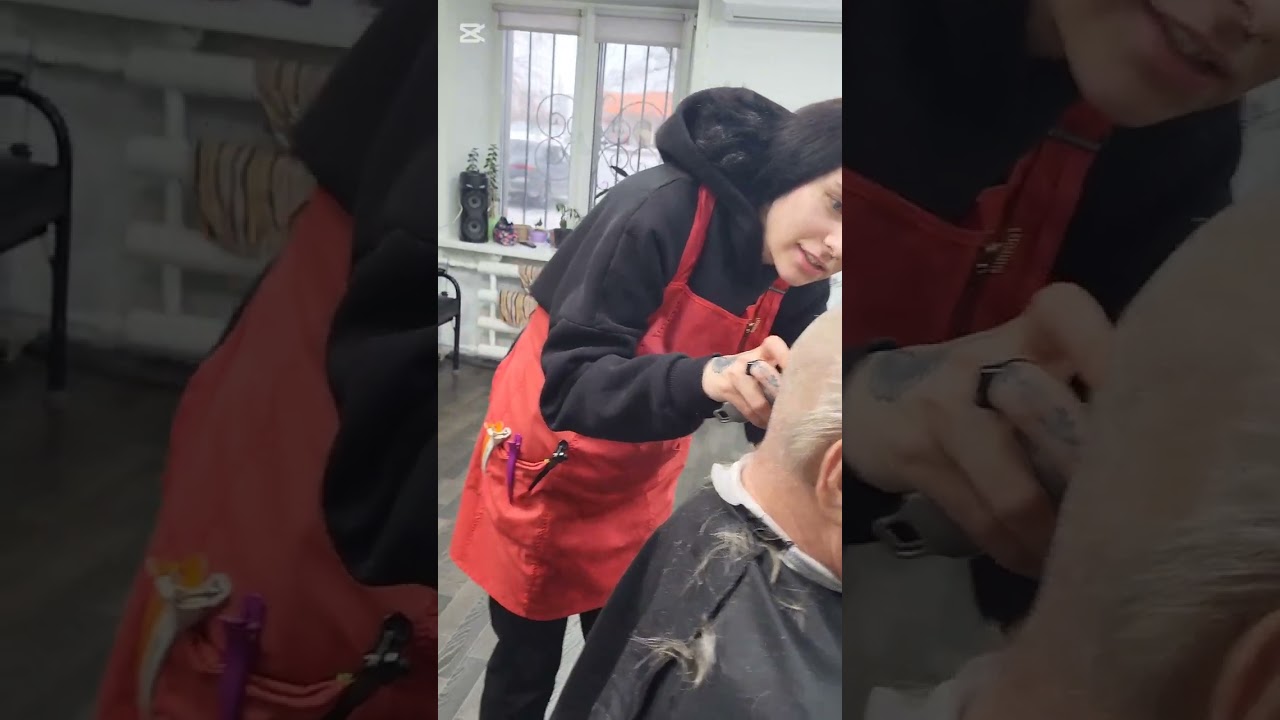 Командная работа в стрижке под 0