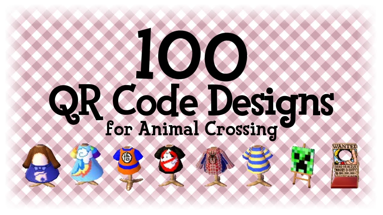 100 Qr Code Designs 3 Animal Crossing New Horizons Acnh Acnl