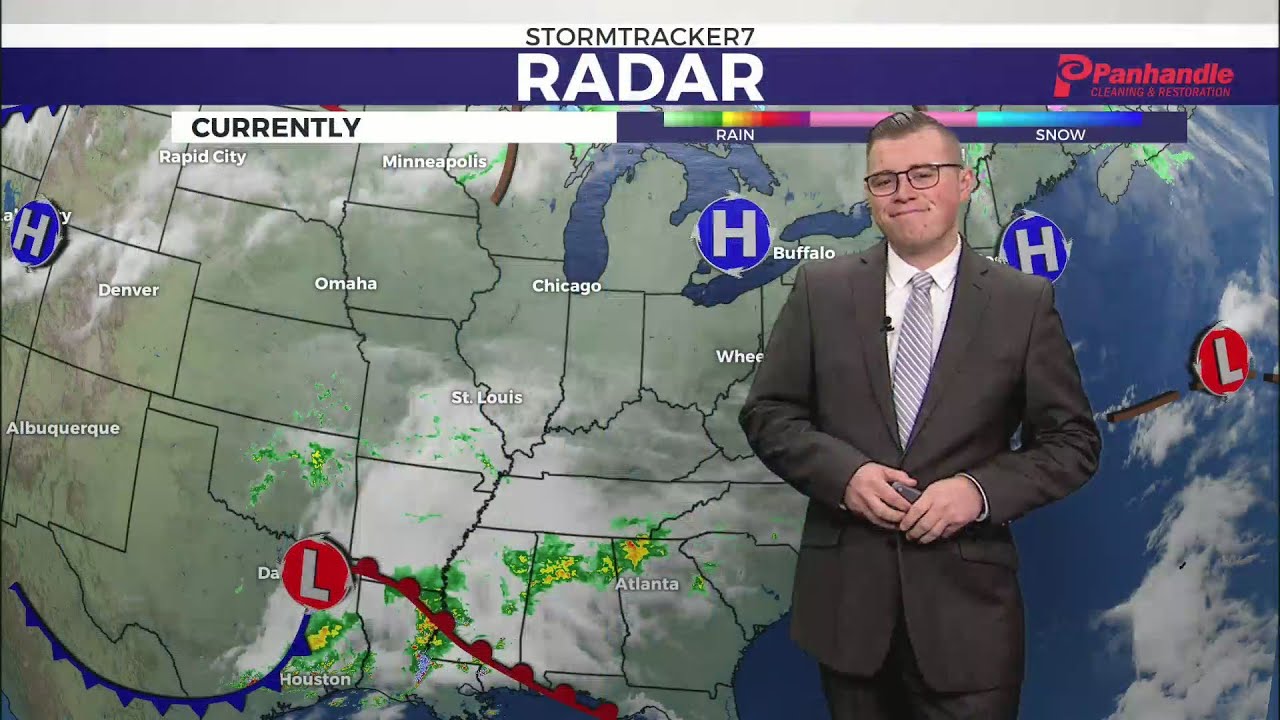 Sunshine today with rain ahead - YouTube