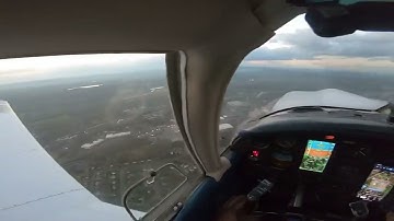 Pattern and Short Field Landing in Piper Arrow II (KMMK)