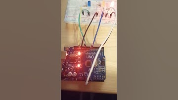 Arduino uno with three leds, 3 resistors and breadboard , HAPPY NEW YEAR 2021! Basic Bonus LED video