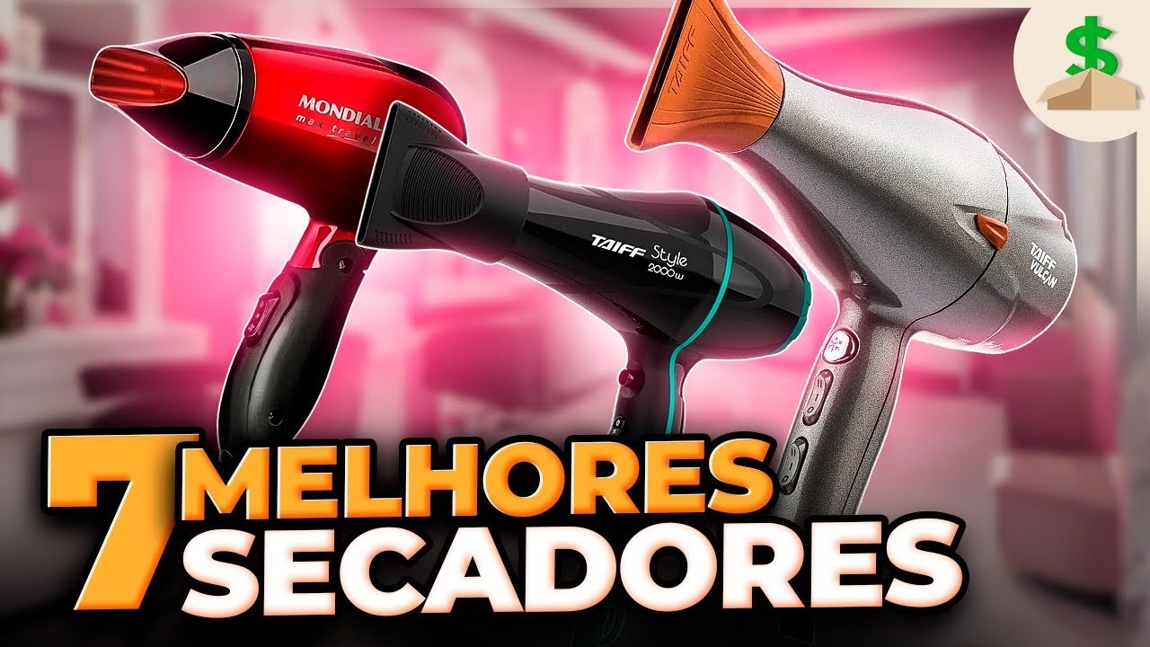 Do BARATO ao CARO! 7 Melhores Secadores De Cabelo! 🤩 Secador básico ...
