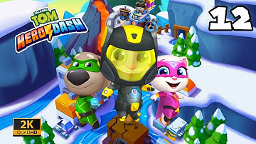 Talking Tom Hero Dash Gameplay Walkthrough Part 12 QHD Full Screen